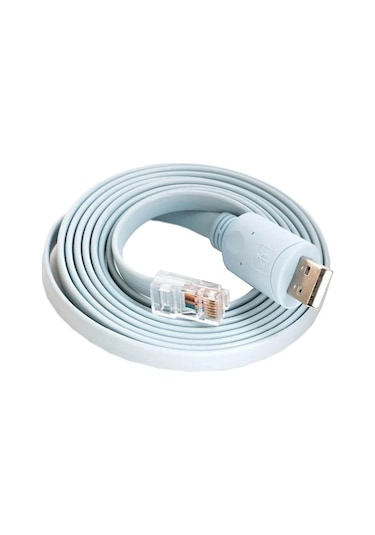 Usb 2.0 Cisco Router Rj45 Konsol Kablosu Usb To Rj45 Kablo 1.8m