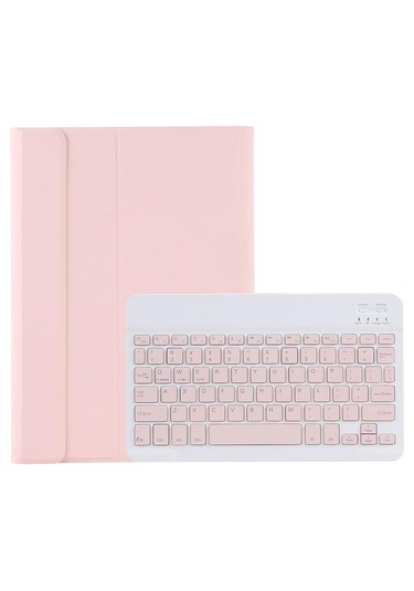 Lenovo Tab M10 Tb328fu Bt Klavyeli Standlı Kılıf -bkk4 Pembe