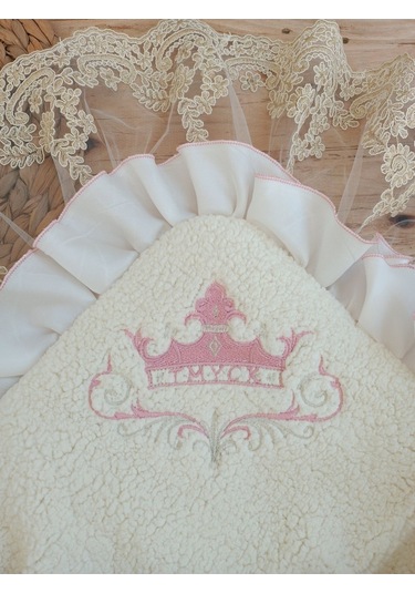 Kışlık Bebek Kundağı Unisex Bebek Dış Kundak Battaniyesi Hastane Çıkışı Kundak Battaniye Somon