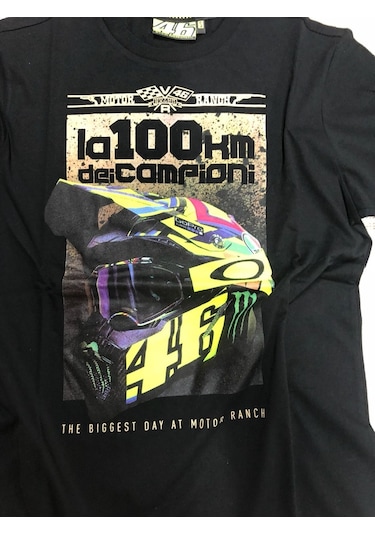 Vr46 Valentino Rossi Vale Yellow Agv Motor Ranch Tshirt
