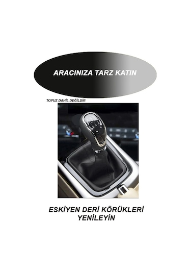 Toyota Verso Uyumlu Araba,oto,araç Vites Körüğü Siyah Dikiş Volkswagen T-roc