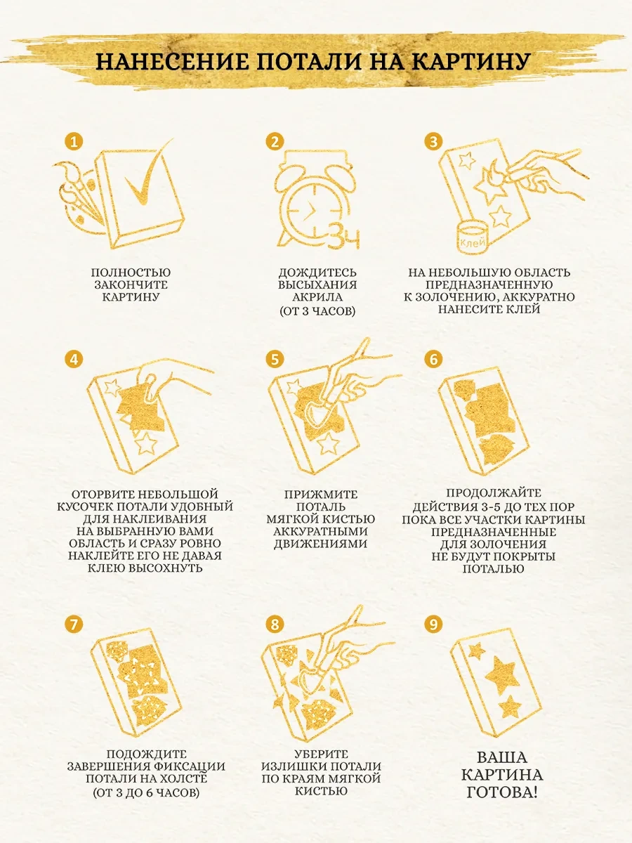 Fluid Sayılar İçin Resim, 40x50 Cm Tuval Üzerinde Sayılarla Boyama, 40x50 Cm 151490633