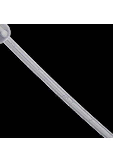 Suntek 50 Adet 1ml Transfer Mezun Pipetler Mezun 0.5ml Plastik