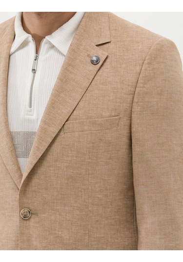 Pierre Cardin Erkek Camel Ceket 50264619-vr015 CAMEL Pierre Cardin Erkek Camel Ceket 50264619-vr015 CAMEL