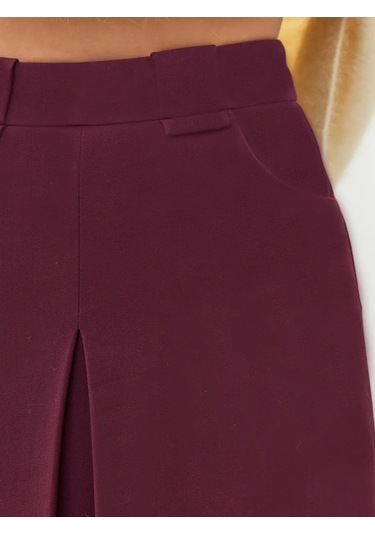 Iltanı Klasik Bayram Eteği 295748439 Şarap Rengi