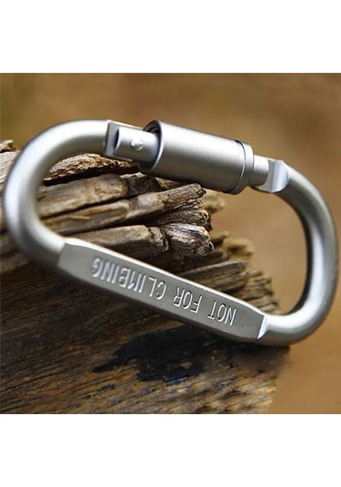 MSO Outdoor Kamping VIP Kalite Alüminyum Karabina Açık Gri