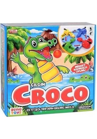 4lü Çılgın Croco / Top Yutma Oyunu