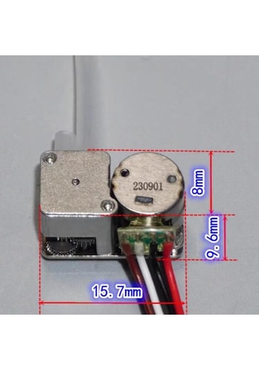 Homyl Küçük Peristaltik Sıvı Pompası 5v Mikro Hacimli Adım Motoru