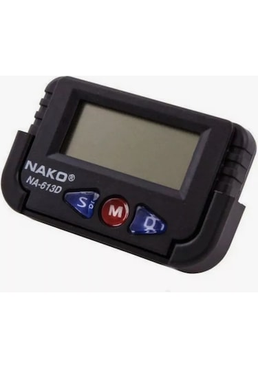 Nako Elektronik Araba Saati, Kronometre, Alarm Saatı 174414957 Siyah