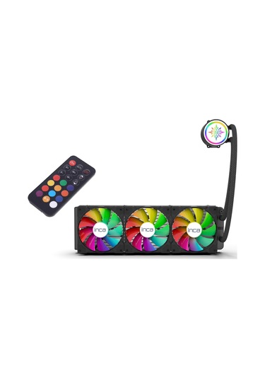 Inca Iss-03xn Intel/amd 3x120mm Argb Led Fanlı Am5 Control Remote