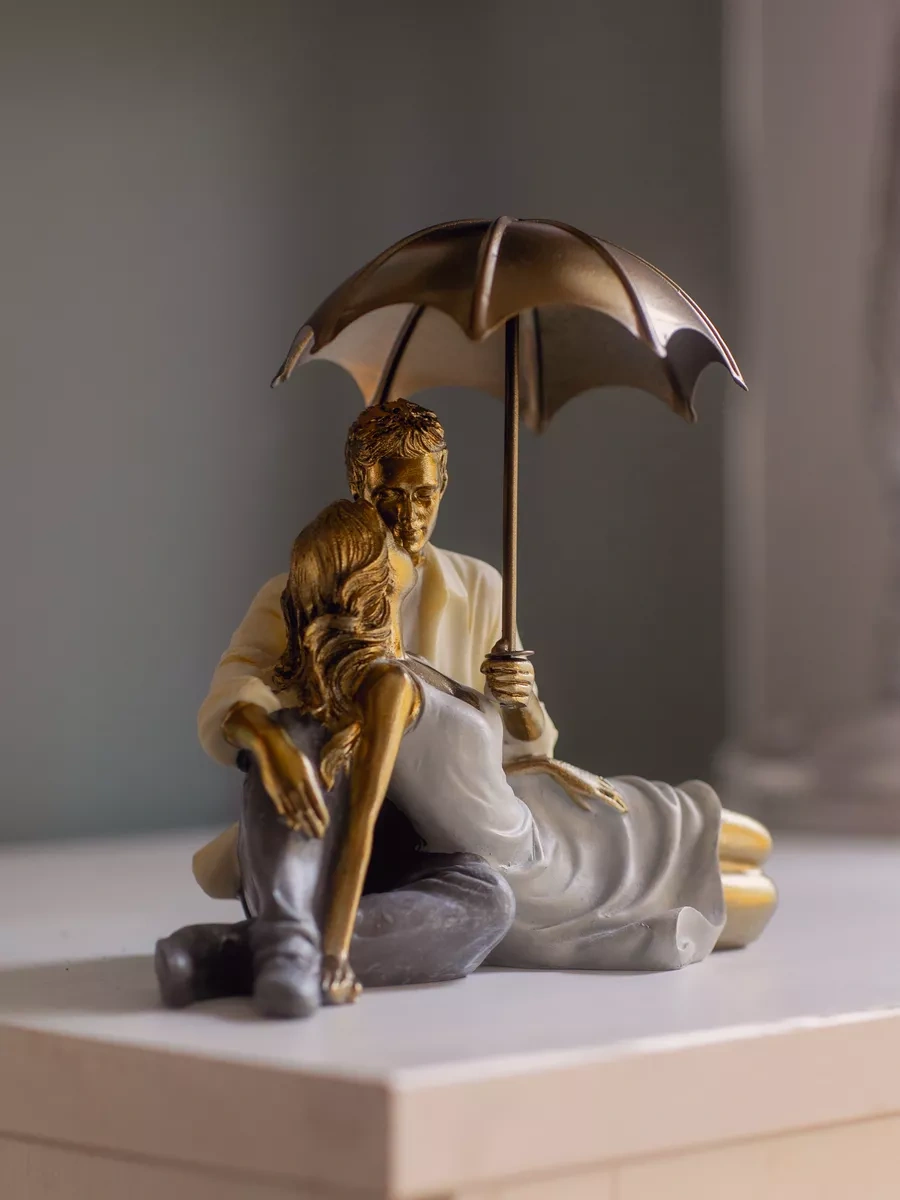 Lefard İç Dekorasyon İçin Raf Figürü "aşıklar" 15 Cm 140639129