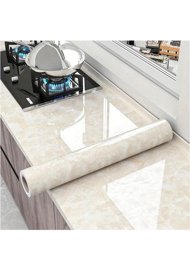 Trendooze Gaojunshop01 Su Geçirmez Duvar Kağıdı, 15.75x78.74 Inç, Beyaz, Kullanışlı Renk Seçenekleri