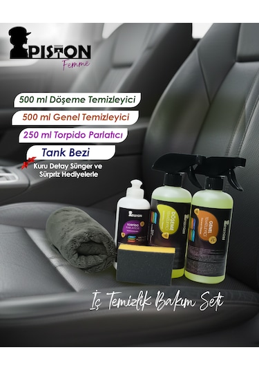 Araç İç Bakım Set 1 Adet
