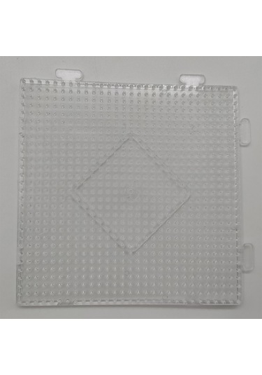 Boncuk Dizme Tablası Midi Şeffaf Büyük Kare-pixel Pixel Ppp29-02