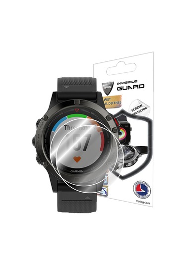 Ipg Garmin F E N I X 5 Sapphire 47 Mm Ekran Koruyucu 2 Adet Siyah