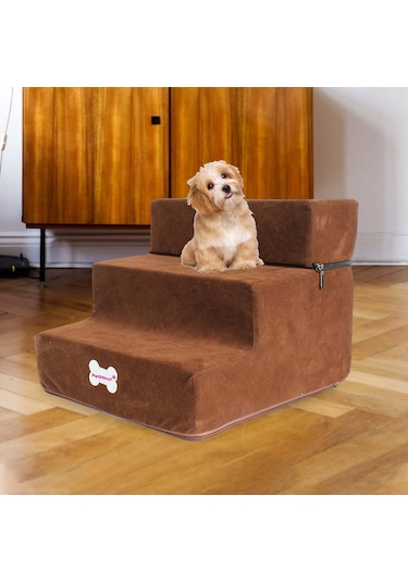 Homyl Yumuşak Köpek Merdiven Merdiveni Kaymaz Çıkarılabilir