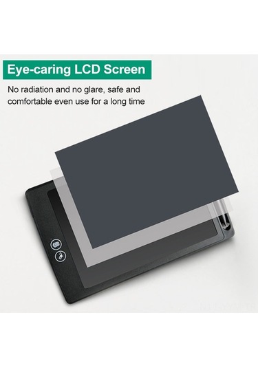 Dancemonkey 10 Renkli Lcd Çizim Tableti, Taşınabilir Dijital Yazı Tahtası, Stylus Kalem Dahil
