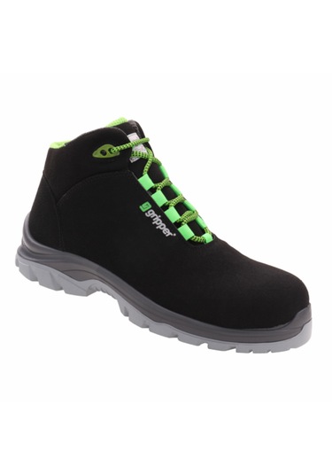 Gripper Gpr-154 S3 Src Kompozit Burun Kevlar Ara Taban İş Botu Siyah -Yeşil