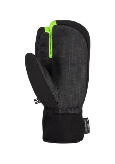 Reusch Torby R-Tex Xt Çocuk Üç Parmak Kayak Eldiveni Mavi/Yeşil