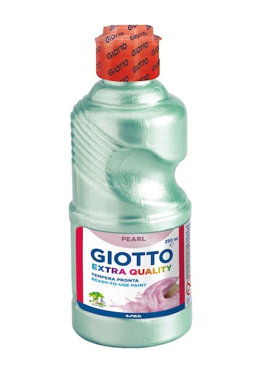 Giotto Pearl Paint Tempera Guaj Boya 250 Ml. Inci Yeşil İnci Yeşil