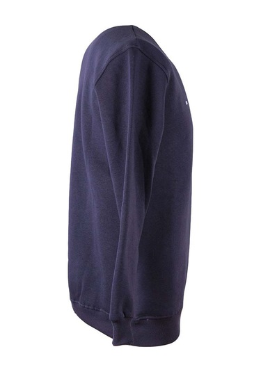 Trender 26kl71g08006 Füme Erkek Sweatshirt 0 Yaka 3 İp Füme