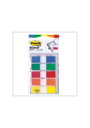 3M 683-5Kp İndex Postit 5 Renkli