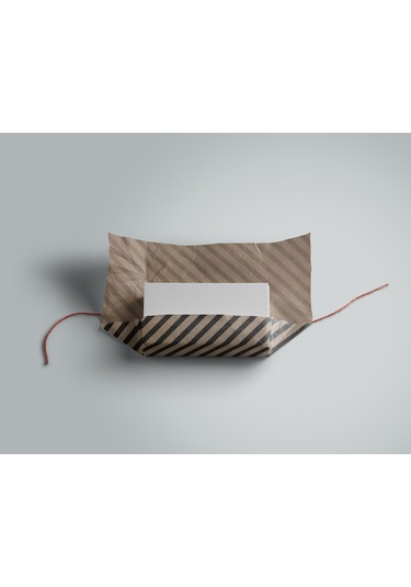 Siyah Verev Kraft Ambalaj Kağıdı Seti 10 Rulo Kağıt 70x100 Cm