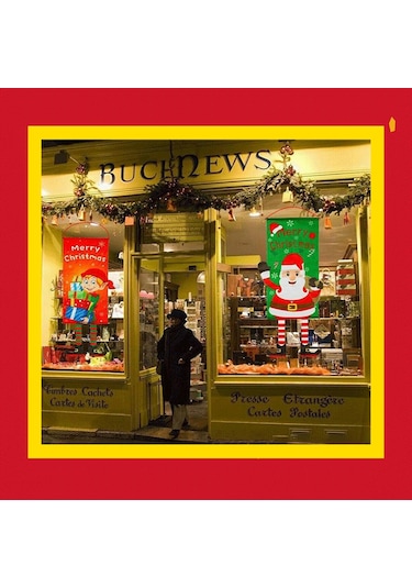 Reedark Noel Dekorasyonu Asılı Pano - 6 Farklı Şirin Desen Seçeneği