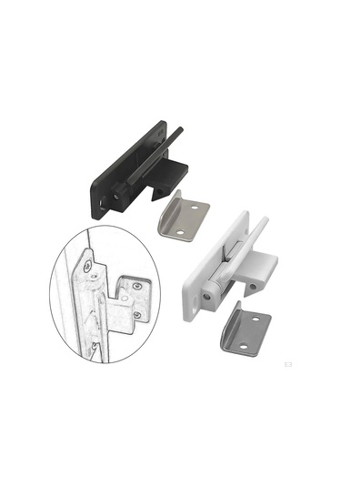 Beyaz Rv Dolap Mandalları, Dolap Kapı Mandalı, Mandal Çekmecesi, Mutfak İçin Tutucu Mandalı