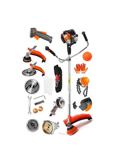 Deko YTT99 Kömürsüz Euro5 Ot Biçme Motor Benzinli Yan Tip Tırpan