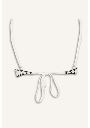 DeFacto Regular Fit Bürümcük Bikini Üstü-Fall in Love E0306AX25SMWT16 DeFacto Regular Fit Bürümcük Bikini Üstü-Fall in Love E0306AX25SMWT16