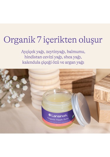 Lansinoh Organik Göğüs Ucu Balmı 60 ML