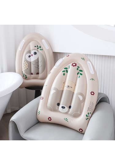 Mufunye Çocuklar İçin Pvc Kalınlaşmış Sürf Tahtası - Akşamkuşu Desenli Yüzme Floatı, Aile Aktivitesi İçin Enflasyonlu Su Sporu Aleti