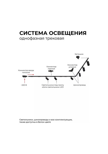 Apeyron Tek Fazlı, Lamba İçin Raylı Aydınlatma Lambası 205331386 Siyah