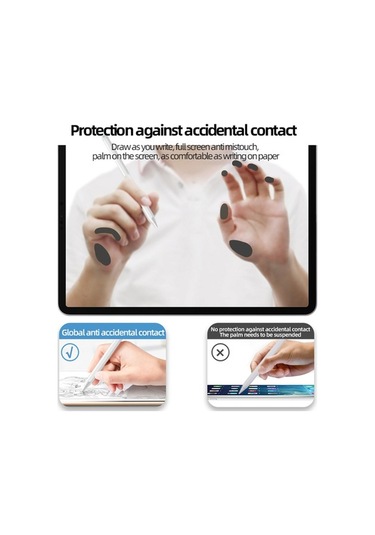 Pazly İpad Stylus Manyetik Şarjlı Type-c & Kablosuz, Gerçek Zamanlı Güç Çift Modlu