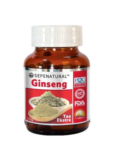 Panax Ginseng Extract Ginseng Kök Ekstraktı Ekstresi 50 Gr