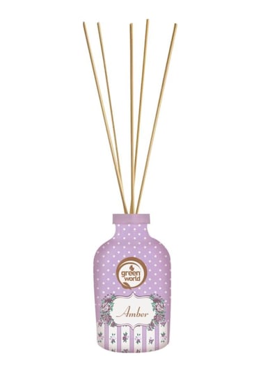 Green World Bambu Çubuklu Oda Parfümü Amber 40 ML