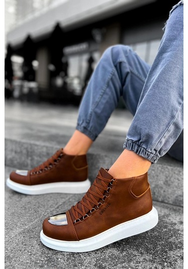 Ch267 - Cbt Roma Mirror Erkek Bot Taba Çok Renkli