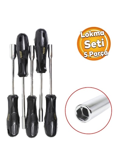 Rico 003-RL0015 5 Parça Lokma Tornavida Seti
