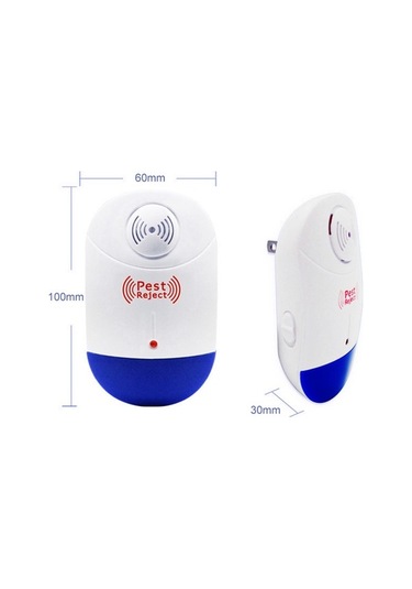 Tongxida 2'li Paket Elektronik Sıçan Ve Böcek Kovucu - 120-150 M² Kapsar - Sessiz, Kokusuz, Direğe Takılabilir