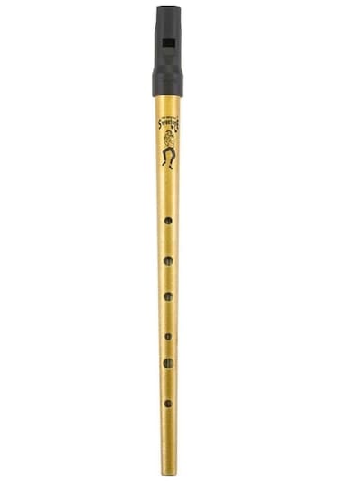 Clarke Sweetone Altın Sarı , Kılıflı İrlanda Flütü -tinwhistle C