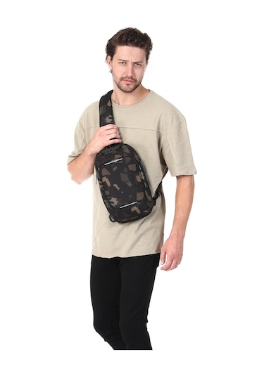 Ççs 31301 Tek Omuz Askılı Çapraz Göğüs Çantası Siyah