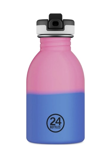 Kids Bottle Reactive Pembe/mavi Paslanmaz Çelik Çocuk Su Matarası 250 Ml Renkli