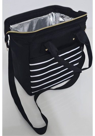 Sıcak, Soğuk Isı Yalıtımlı Termal Termoslu Yemek, Mama, Beslenme, Gıda İçin Askılı Taşıma Çantası Çok Renkli