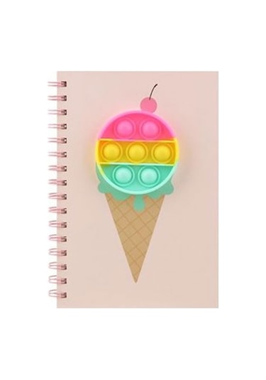 Syloon A5 Push Pop Bubble Dondurma Spiralli Defter Sm081501
