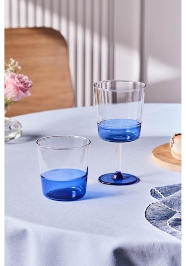 Karaca  Lolly Su Bardağı 340 Ml Mavi