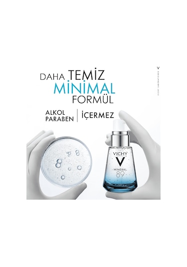 Vichy Mineral 89 Termal Su ve Doğal Hyalüronik Asit İçeren Serum 30 ML