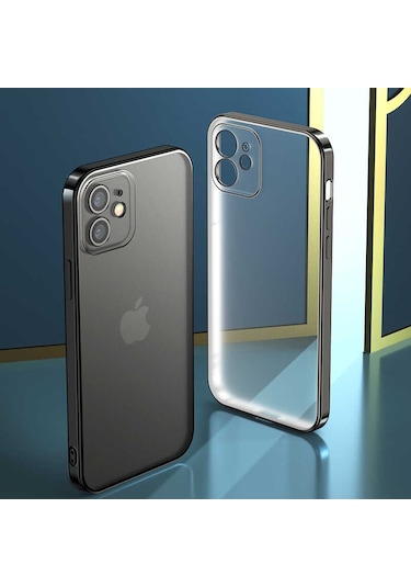 Benks Apple Uyumlu iPhone 12 Mini Benks Matte Electroplated TPU Kapak ZORE-218834