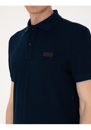Pierre Cardin Erkek Lacivert Tişört 50309959-vr033 Lacivert