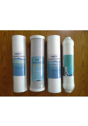 Su Arıtma Cihazı Su Arıtma Filtresi 4 Lü Filtre Seti
